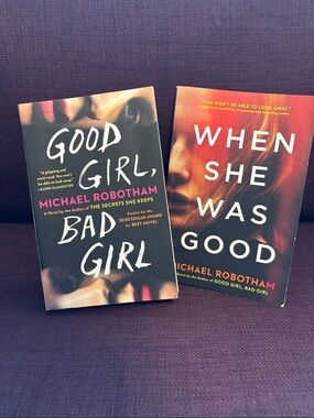 Two Michael Robotham Books, Evie and Cyrus Series